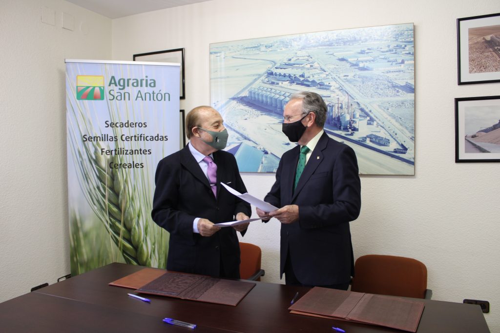 AGRARIA SAN ANTON RENUEVA EL CONVENIO DE COLABORACIÓN CON GLOBALCAJA